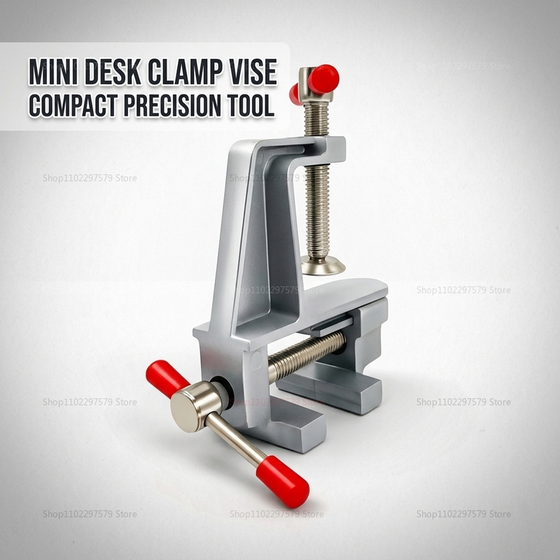 Electronics Repair Workbench - Aluminium mini-tafelbankschroefklem voor doe-het-zelf knutselen, sieradenreparatie,
