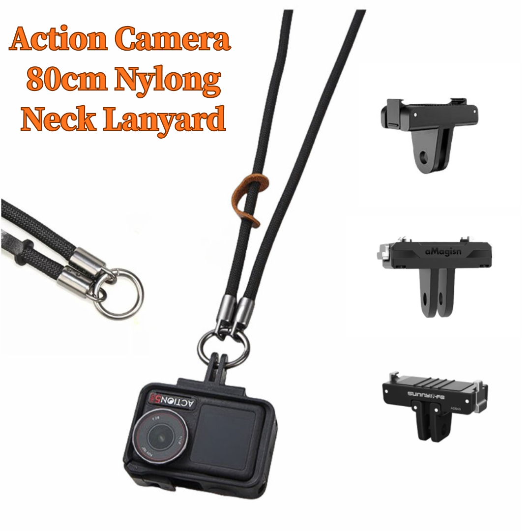 Insta360 Camera Go 3 - Actiecamera Hard Nylon 80cm Nekband Lanyard