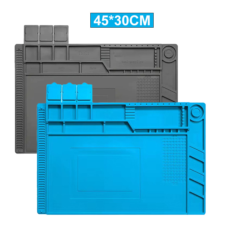 Electronics Repair Workstation - 45*30CM Magnetische Mat Siliconen Werkmat Soldeerstation