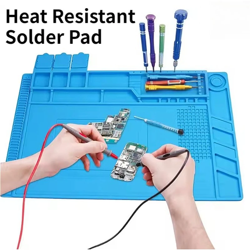 Electronics Repair Workstation - 45*30CM Warmte-isolatie Werkmat Soldeerstation Reparatie Pad