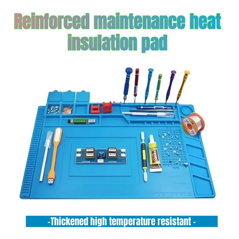 Electronics Repair Workstation - Magnetische mat Siliconen werkmat Soldeerstationmat Hittebestendig