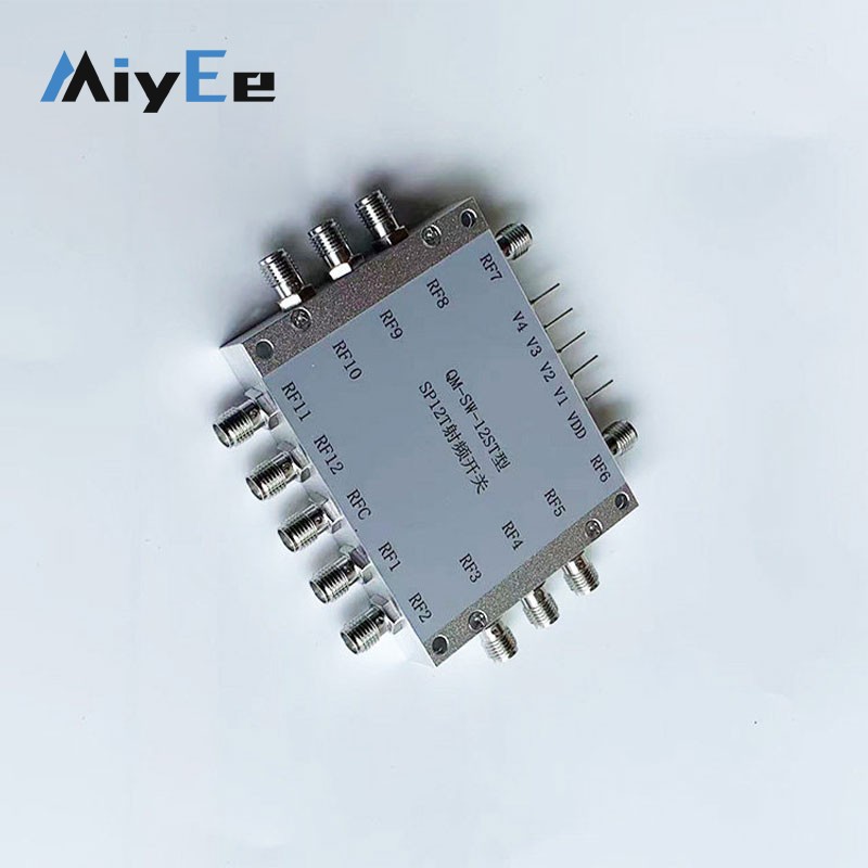 Qm Electronics & Repair Services - QM-SW-12ST 100MHz-6GHz enkelpolige twaalf-weg RF elektronische