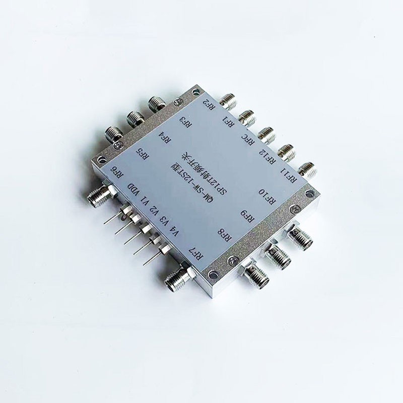 Qm Electronics & Repair Services - Wishcolor QM-SW-12ST 100MHz-6GHz enkelpolige twaalf-weg RF