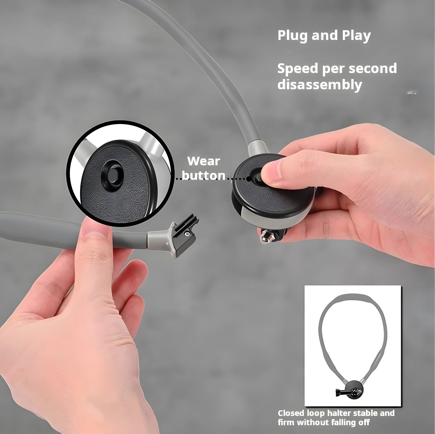 Siliconen Nek Mount Zacht voor - Insta360 Camera Go 3 recensie en prijs