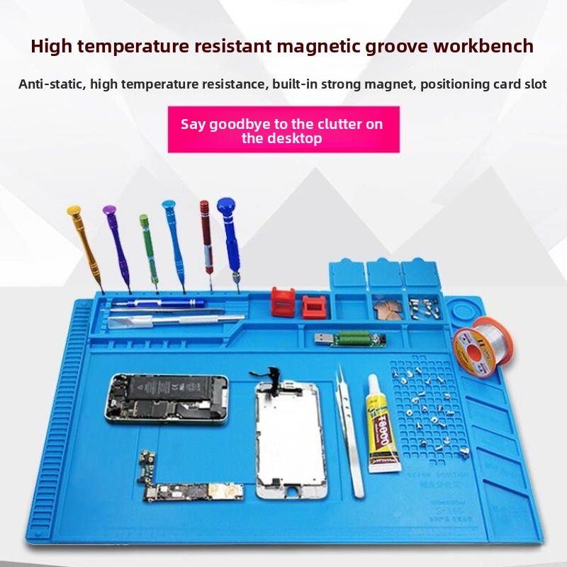 Magnetische siliconen reparati - Electronics Repair Workbench recensie en prijs