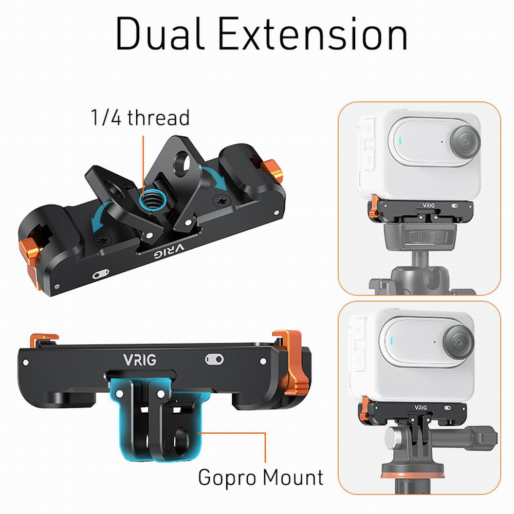 VRIG Aluminium Magnetische Opl - Insta360 Camera Go 3 recensie en prijs