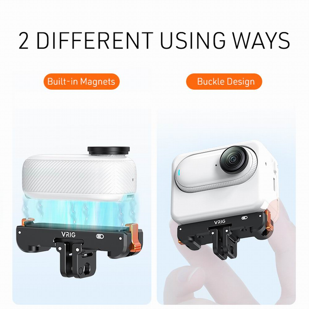 VRIG Aluminium Magnetische Opl - Insta360 Camera Go 3 recensie en prijs