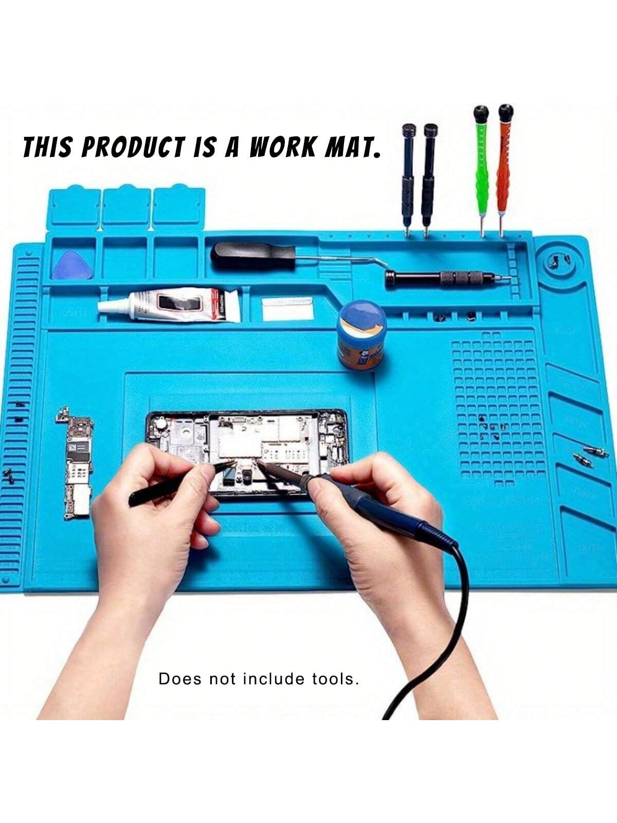 Een hittebestendige siliconen  - Electronics Repair Workbench recensie en prijs