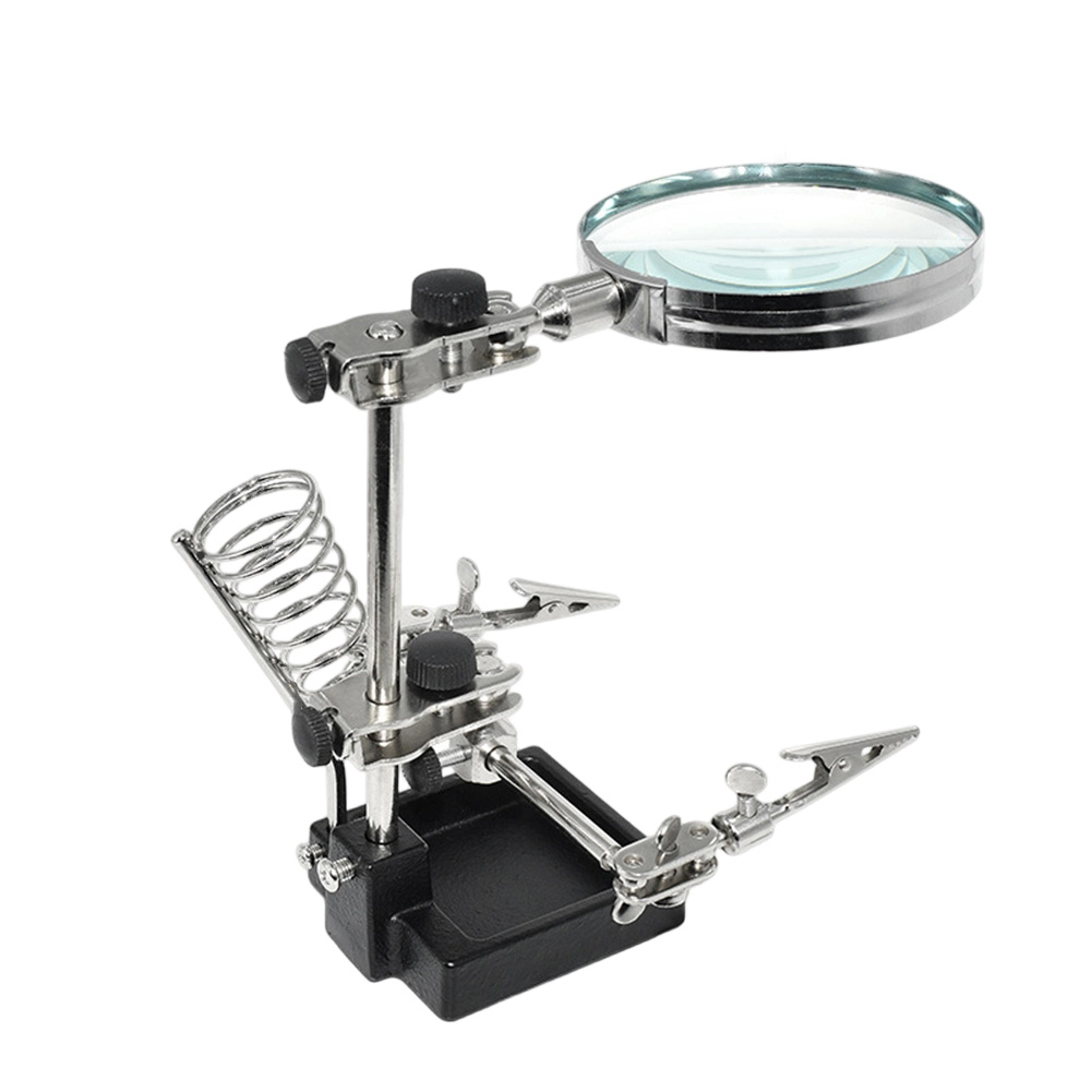 3x vergrootglas met ondersteun - Electronics Repair Workbench recensie en prijs