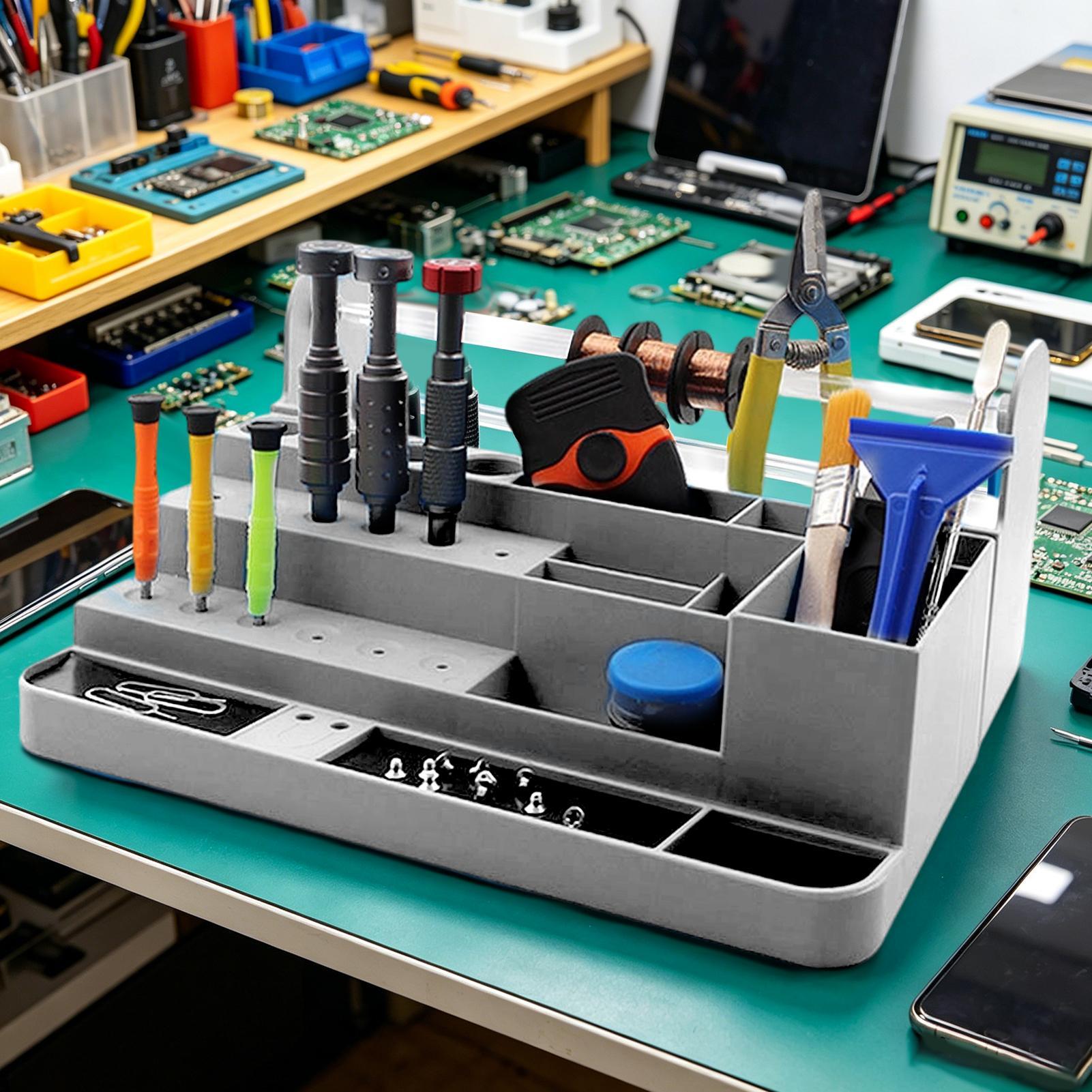 Schroevendraaierhouder, zware  - Electronics Repair Workbench recensie en prijs