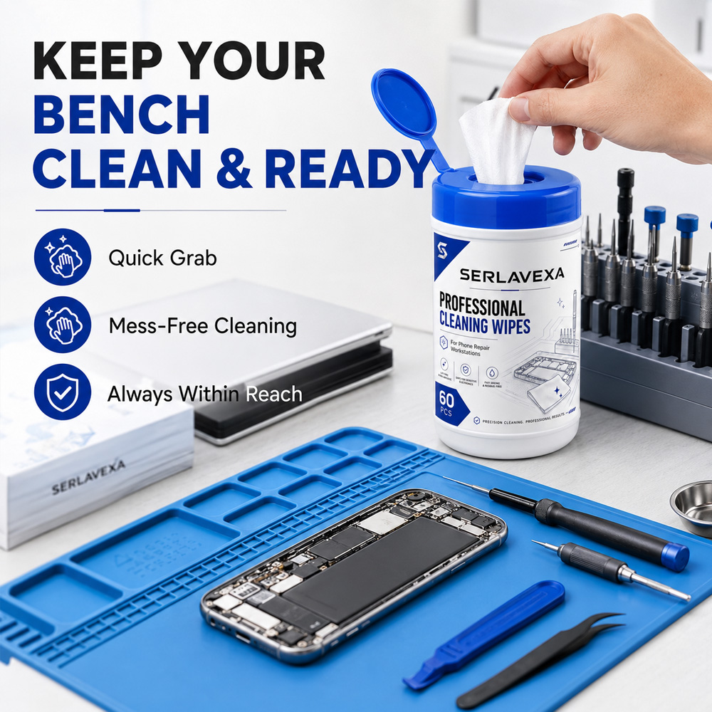 60 stuks elektronische reinigi - Electronics Repair Workbench recensie en prijs