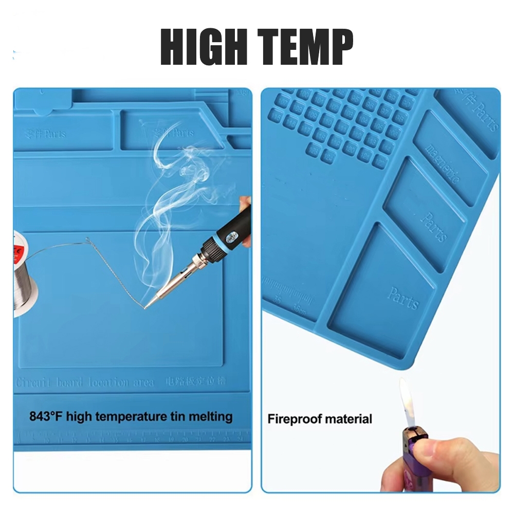 Magnetische mat Siliconen werk - Electronics Repair Workstation recensie en prijs
