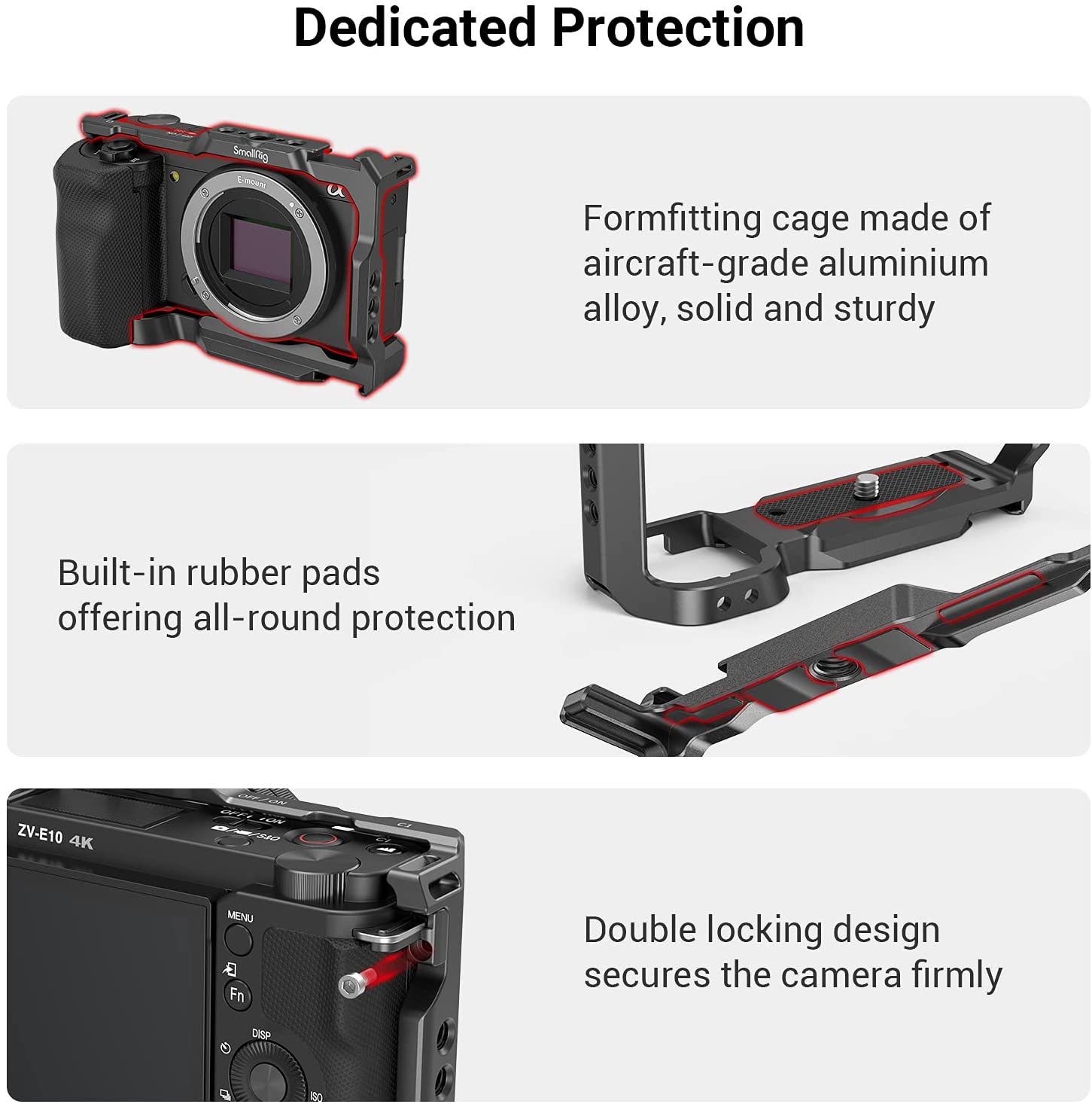 Smallrig Voor Sony ZVE10 Camer - Sony Camera A6400 recensie en prijs